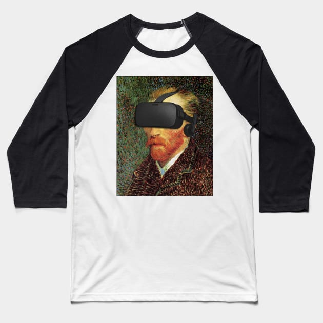 Vincent Van Gogh - VR Baseball T-Shirt by phneep